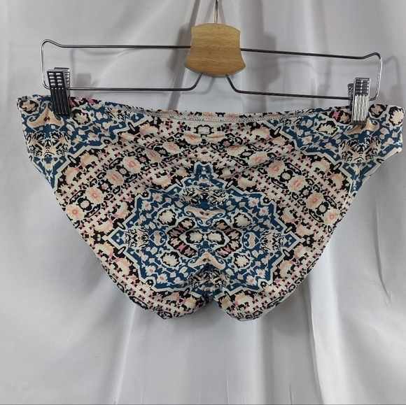 Xhilaration Baroque Pattern Swim Bikini Bottoms Sz L - Picture 2 of 6